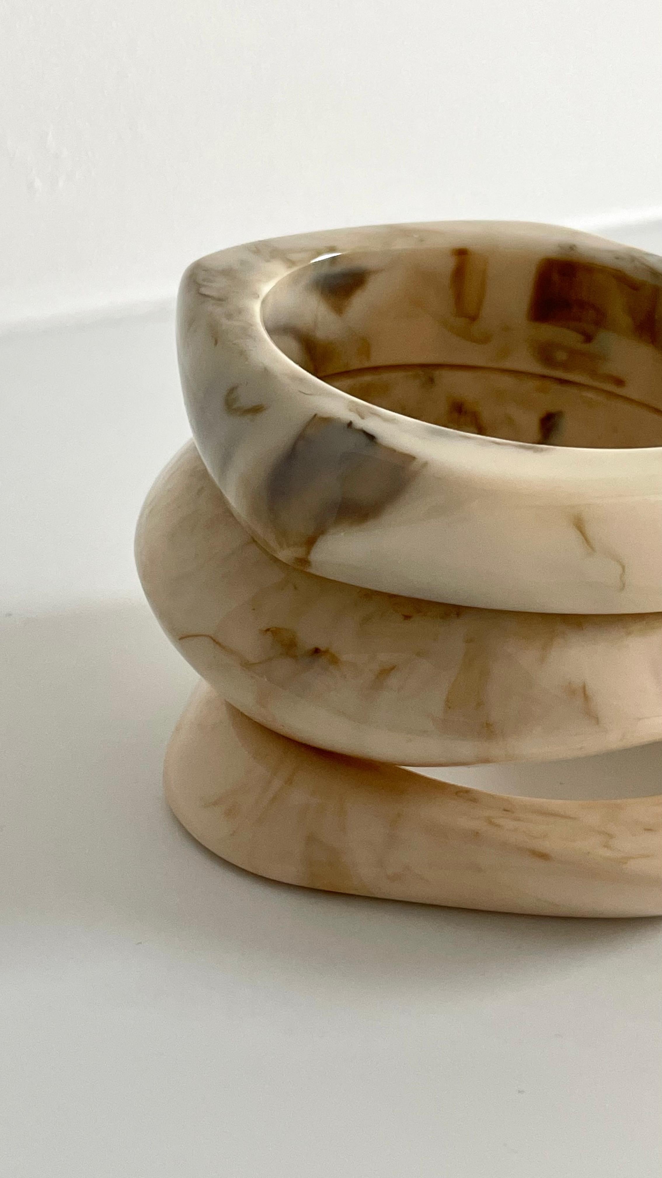 AMALFI STACK | Resin Bangles