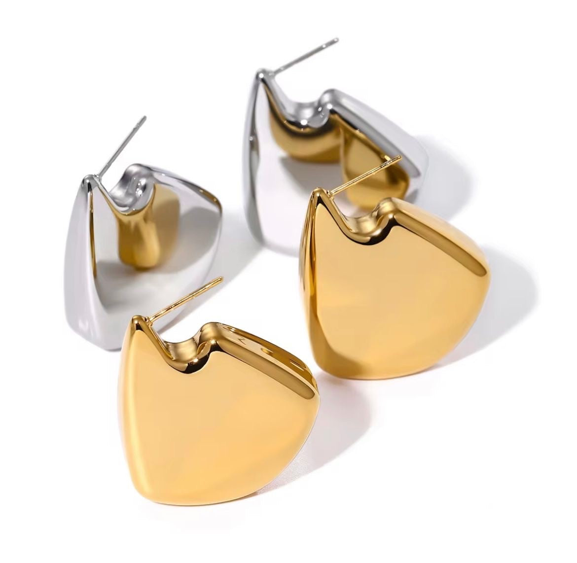 TATLER | 18k gold plated earrings