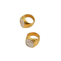 VAUCLUSE |  18K gold plated ring